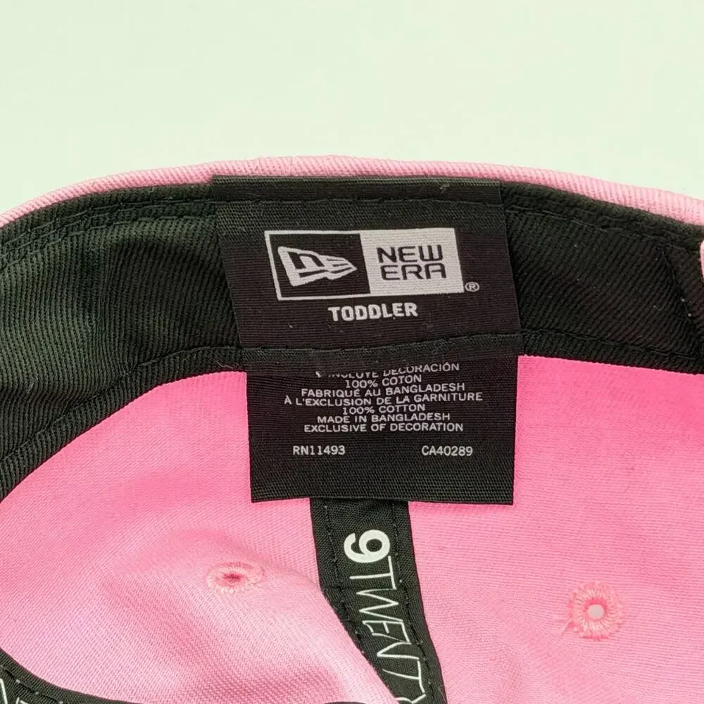 New Era Texas Rangers 9TWENTY Toddler Pink Baseball Cap Hat